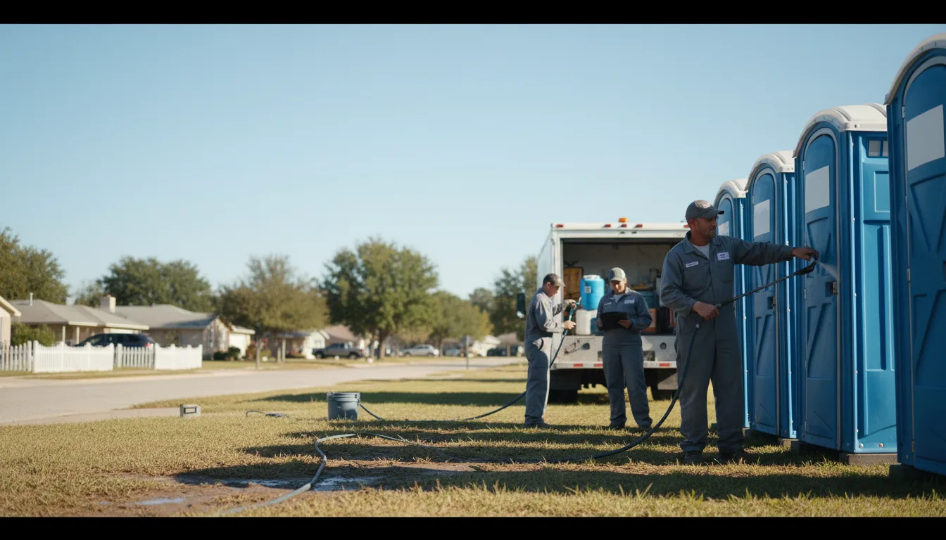 Long-Term Portable Toilet Rental in Chillicothe, IA near me